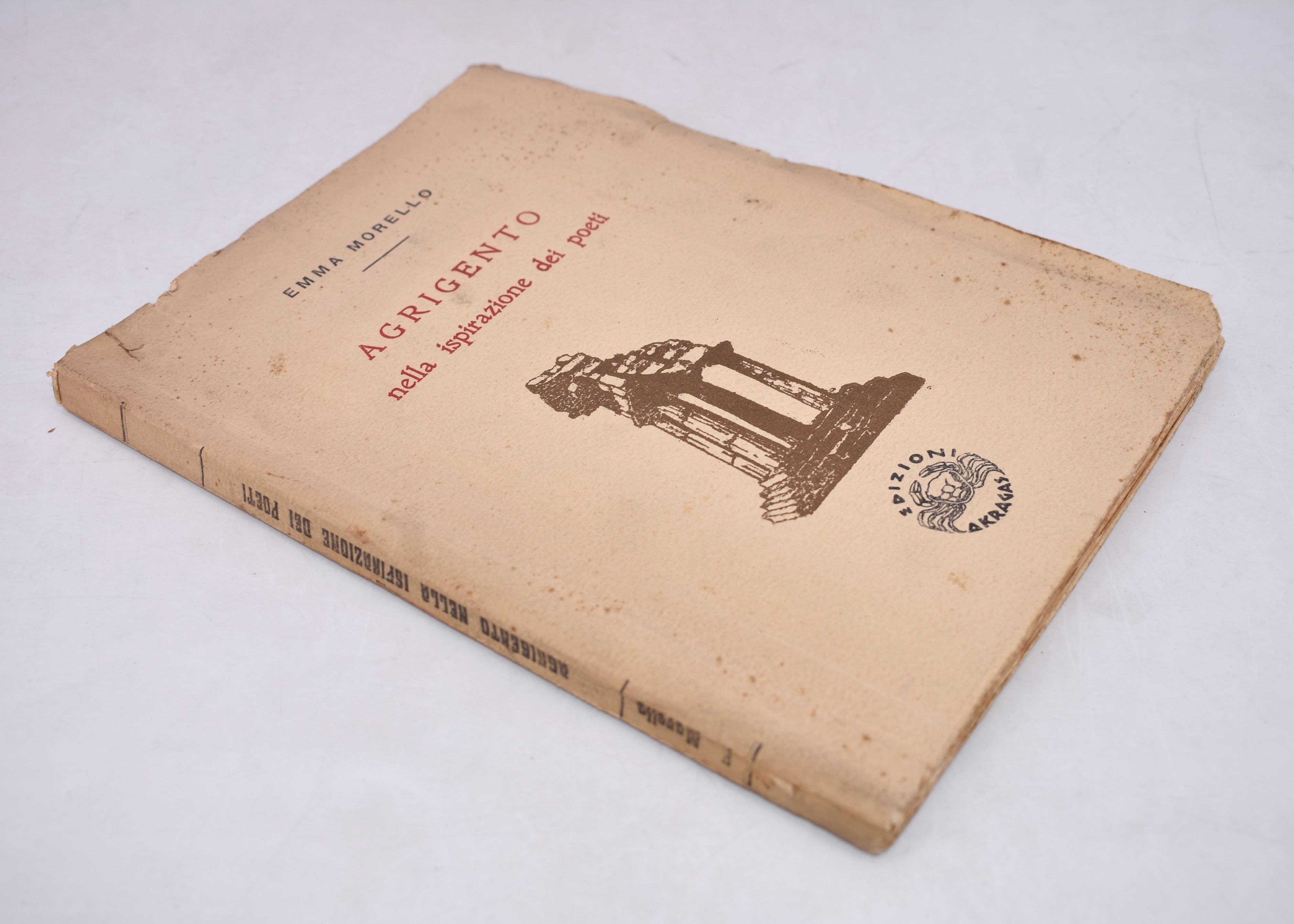 Morello, Emma. Agrigento nella Ispirazione dei Poeti. 1939.