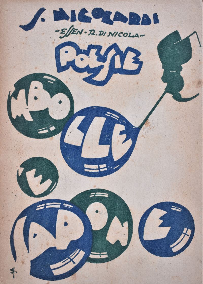 Nicolardi, Salvatore (essen - R. di Nicola). Poesie: 'mbolle 'e Sapone. 1930.