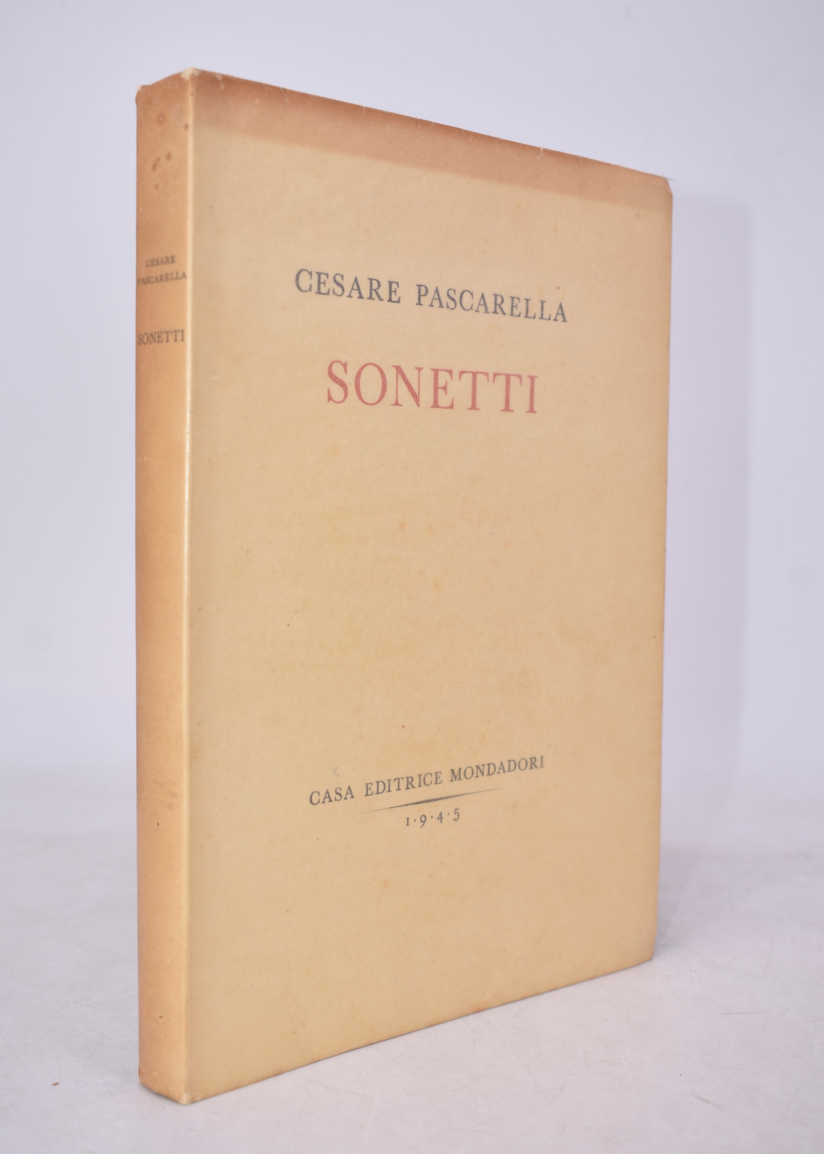 Pascarella, Cesare. Sonetti. 1945.