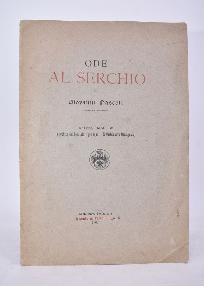 Pascoli, Giovanni. Ode al Serchio. 1902.