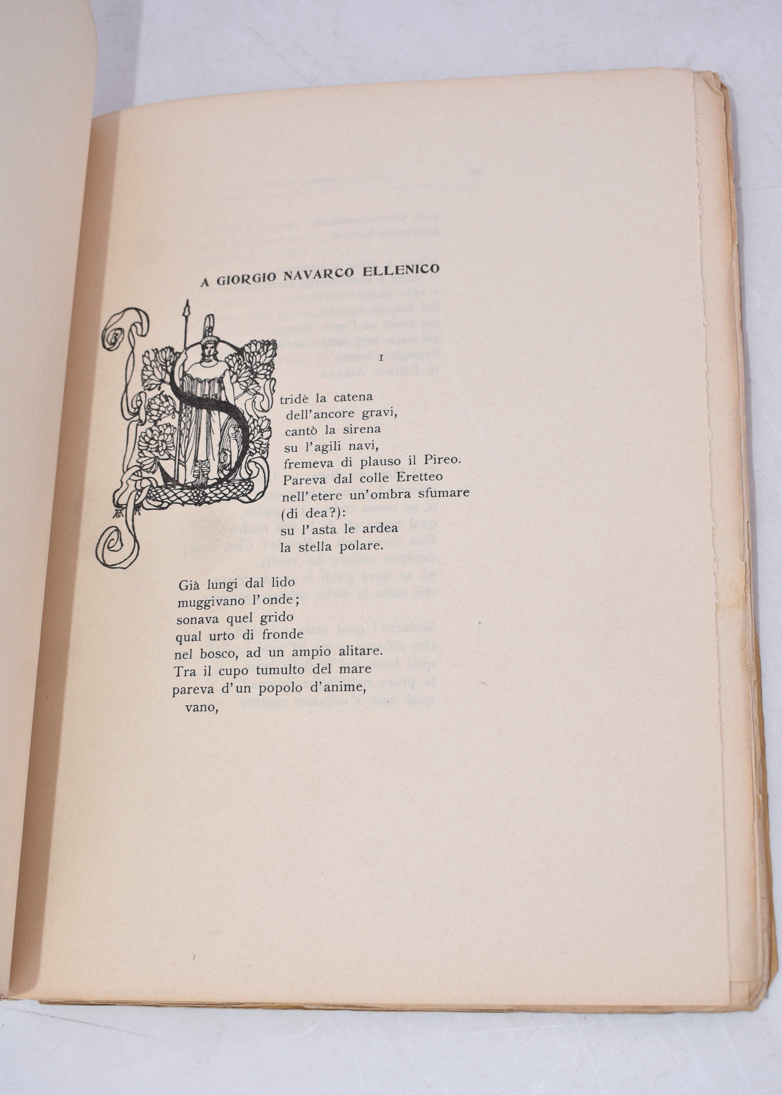 Pascoli, Giovanni. Poesie. Odi e Inni MDCCCXCVI-mdccccv. 1913.