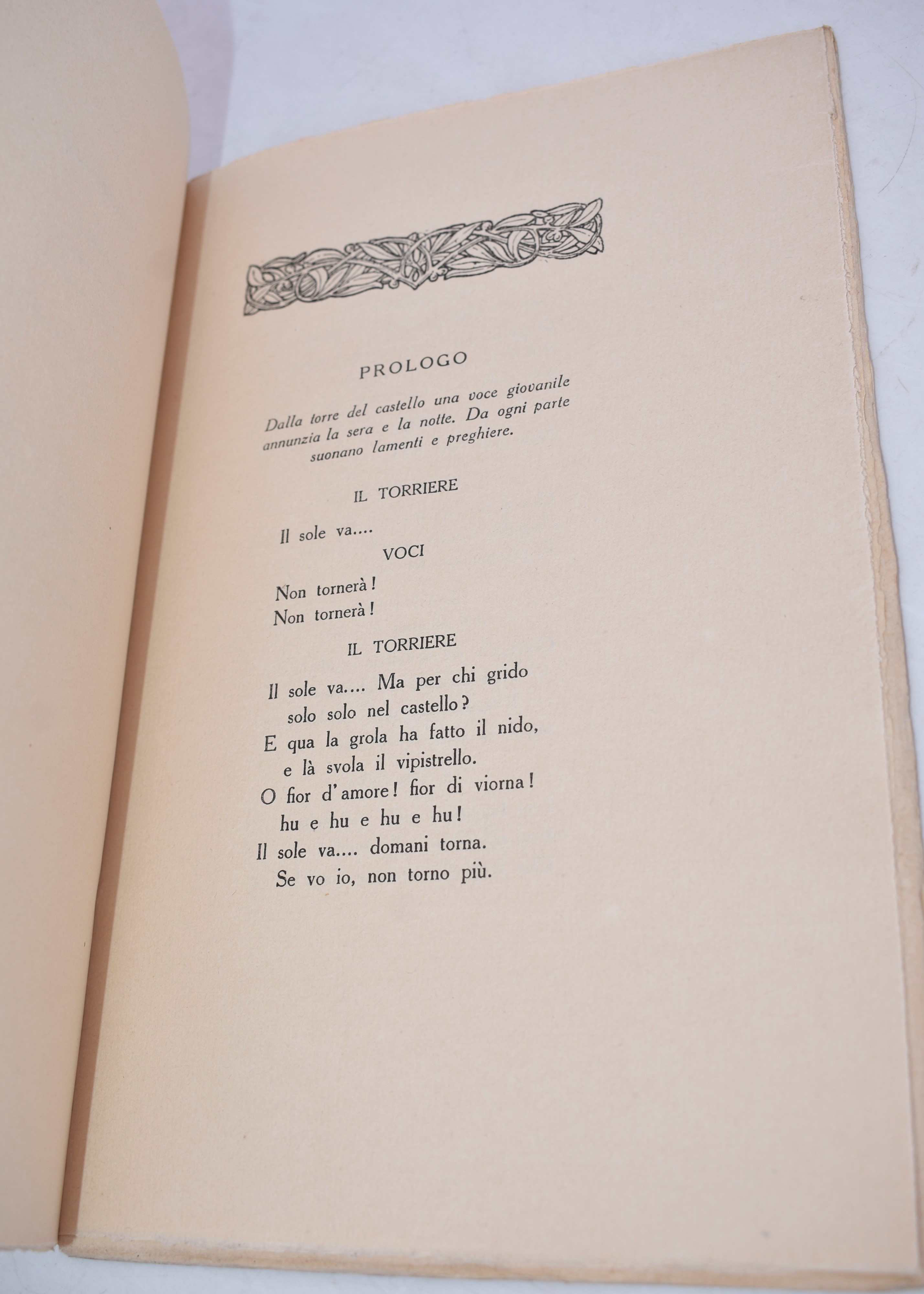 Pascoli, Giovanni. Nell’anno Mille. Dramma. [per le Nozze Marcovigi - Bonzanini XXIII Settembre M...
