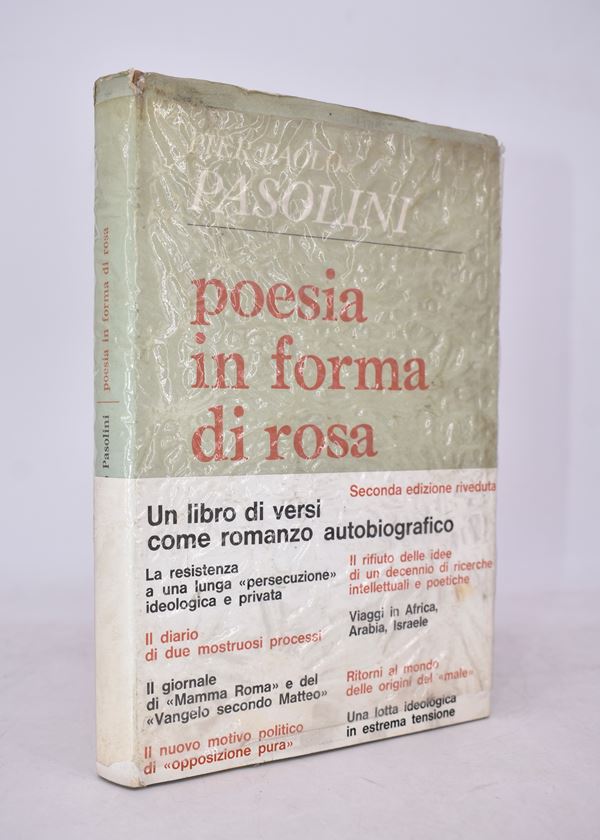 PASOLINI, Pier Paolo. POESIA IN FORMA DI ROSA. 1964.