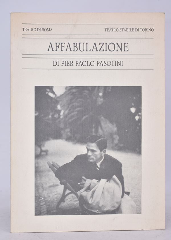 PASOLINI, Pier Paolo. AFFABULAZIONE. 1994.