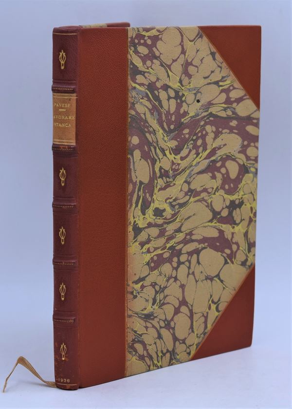 PAVESE, Cesare. LAVORARE STANCA. 1936.  - Auction Ancient and rare books, italian first editions of 20th century - Bertolami Fine Art - Casa d'Aste