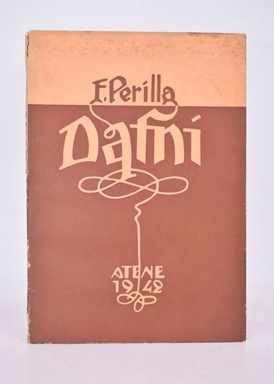 Perilla, F. Dafni. Acquarelli Xilografie Fotografie Dell’autore. 1942.
