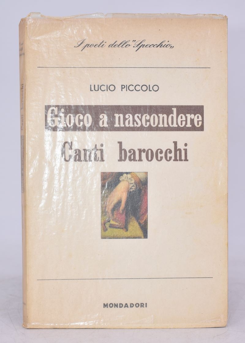 Piccolo, Lucio. Gioco a Nascondere / Canti Barocchi. 1960.