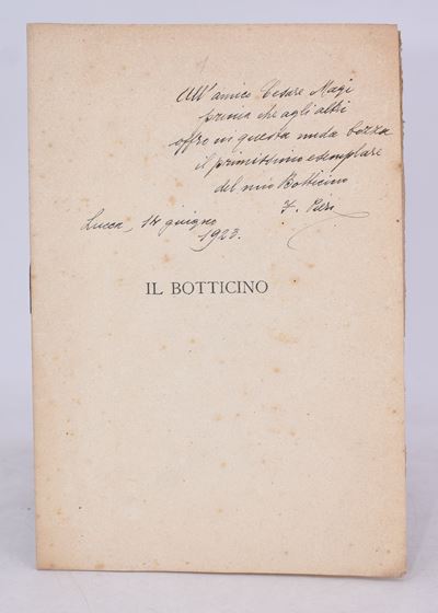 Pieri, Ferruccio. il Botticino. 1923.