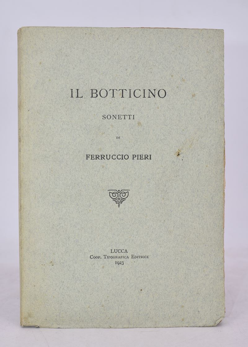 Pieri, Ferruccio. il Botticino. 1923.