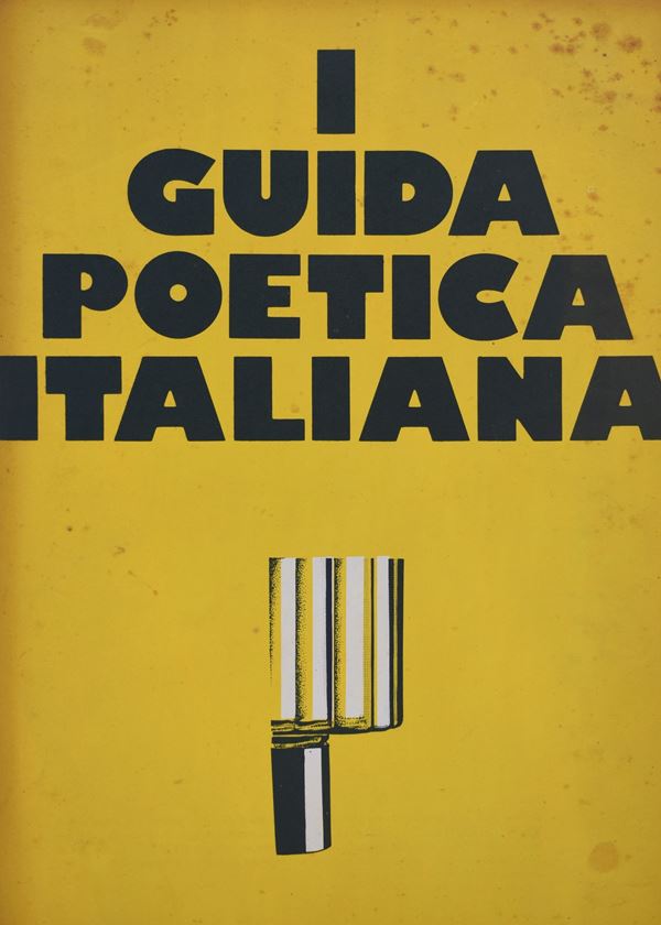 1^ GUIDA POETICA ITALIANA, ANNO I N. 1. 1979.  - Auction Ancient and rare books, italian first editions of 20th century - Bertolami Fine Art - Casa d'Aste