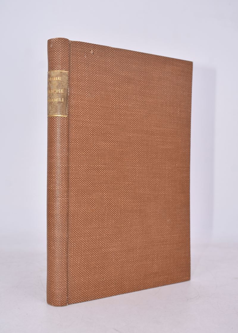 Romani, Romano. Liriche Giovanili. 1942.