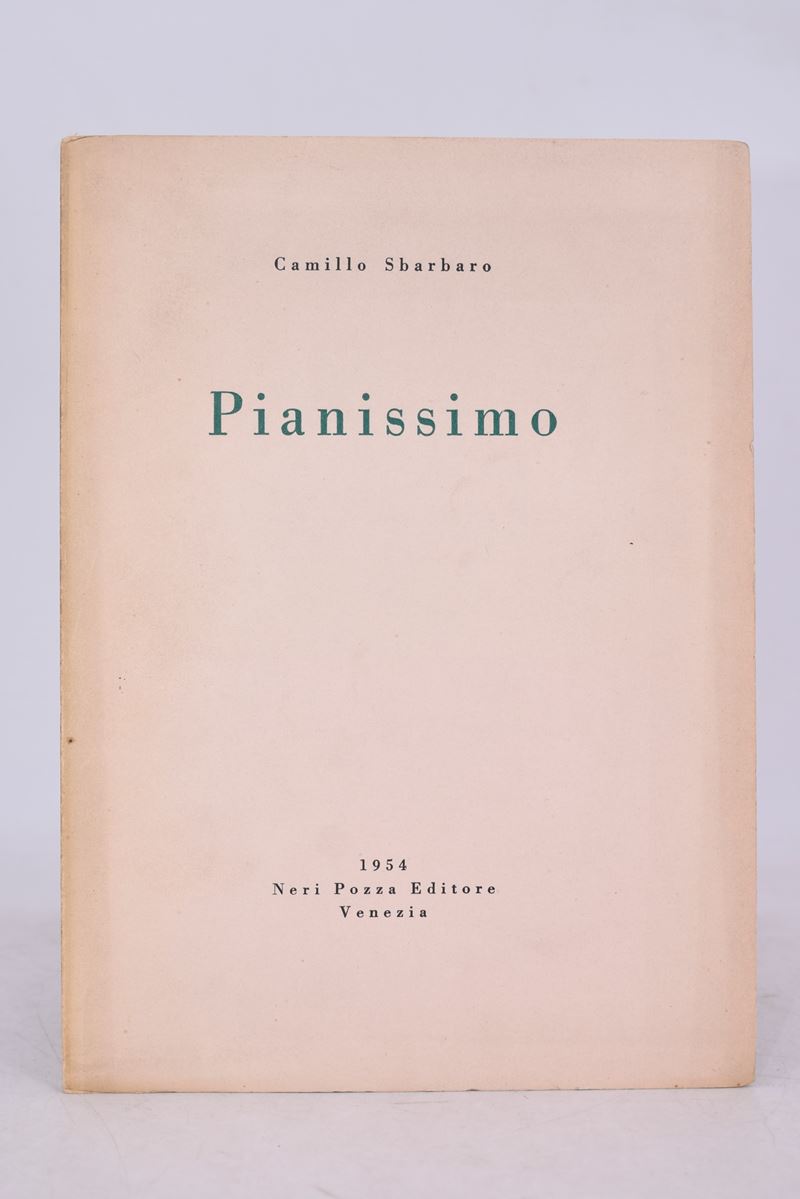 Sbarbaro, Camillo. Pianissimo. 1954.