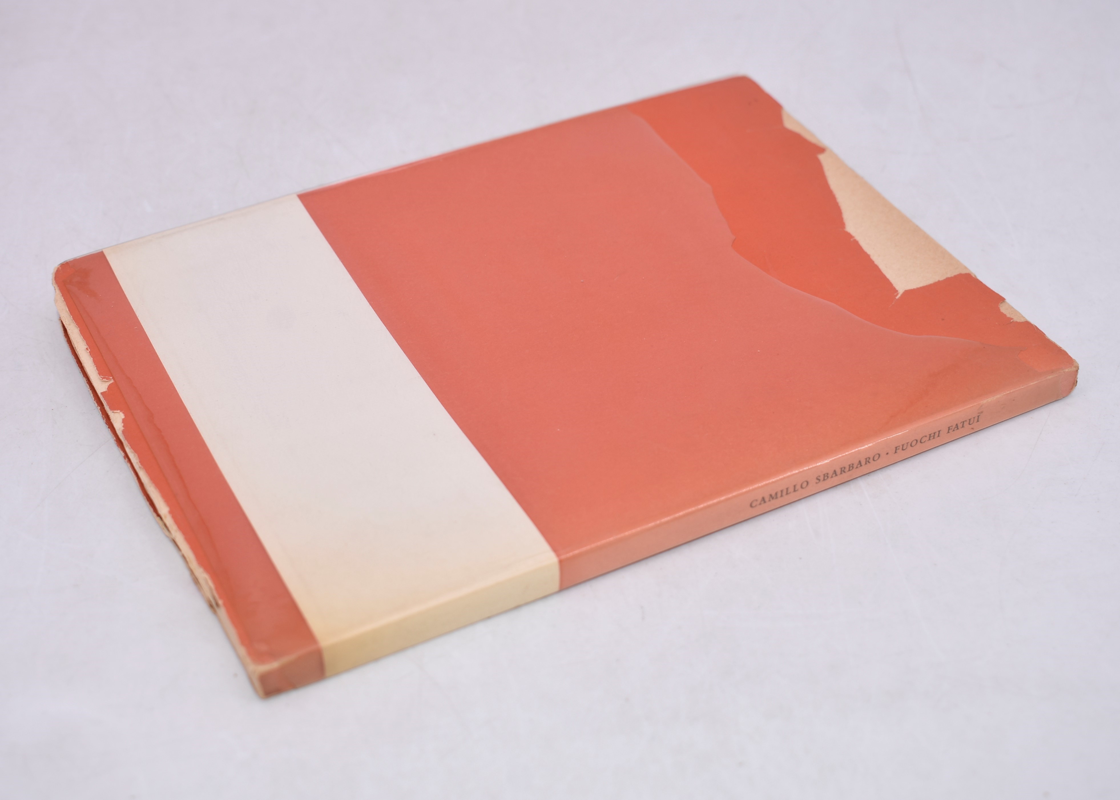 Sbarbaro, Camillo. Fuochi Fatui. 1958.