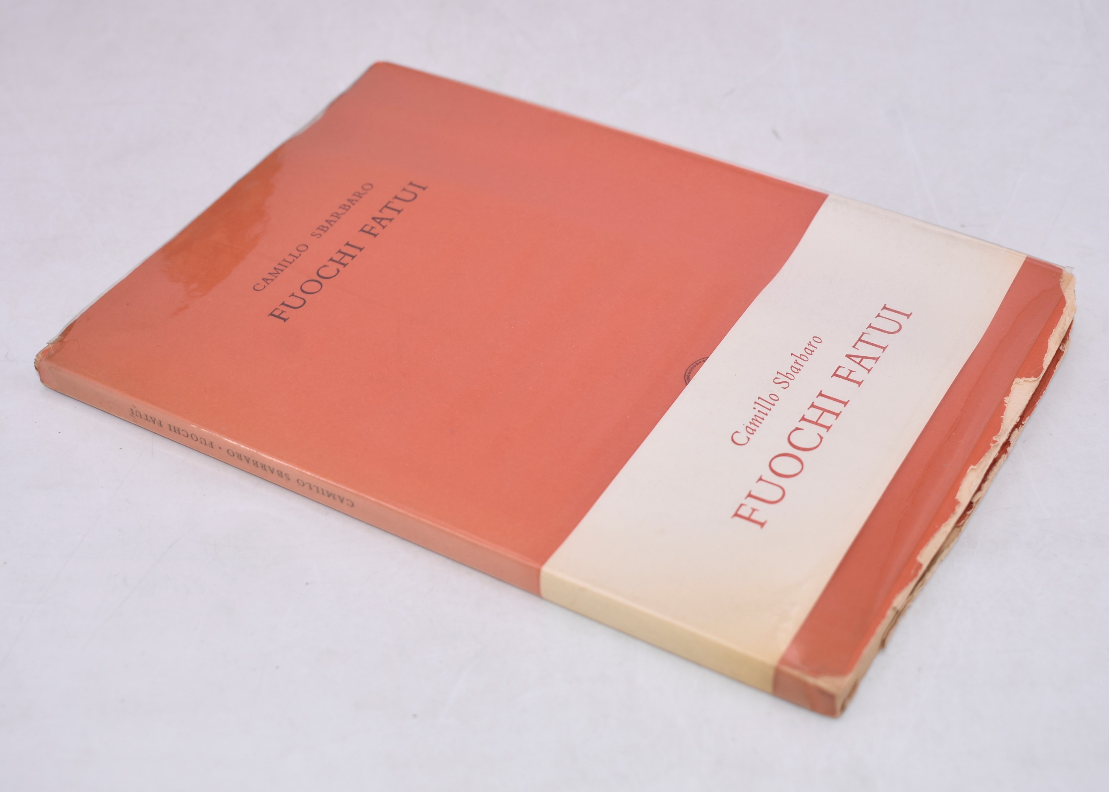 Sbarbaro, Camillo. Fuochi Fatui. 1958.