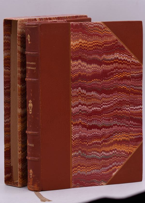 SINISGALLI, Leonardo. POESIE. 1938.  - Auction Ancient and rare books, italian first editions of 20th century - Bertolami Fine Art - Casa d'Aste