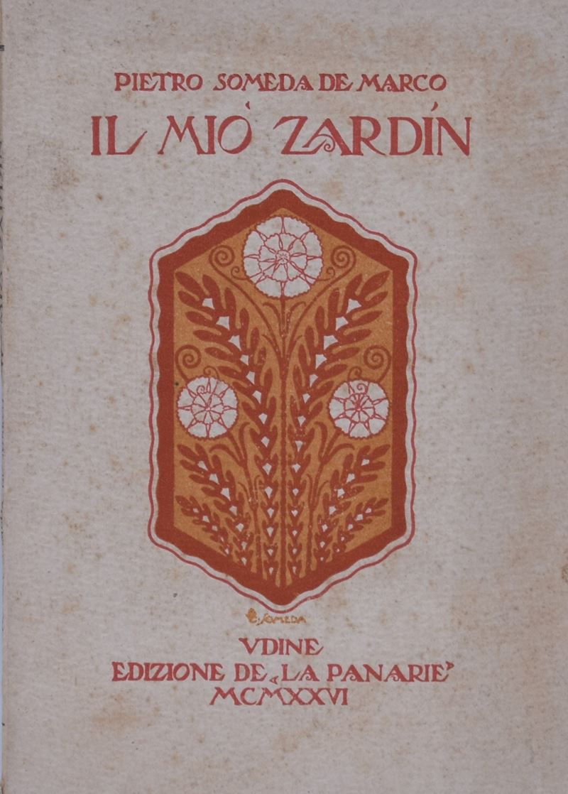 Someda De Marco, Pietro. il Mio Zardin. 1926.