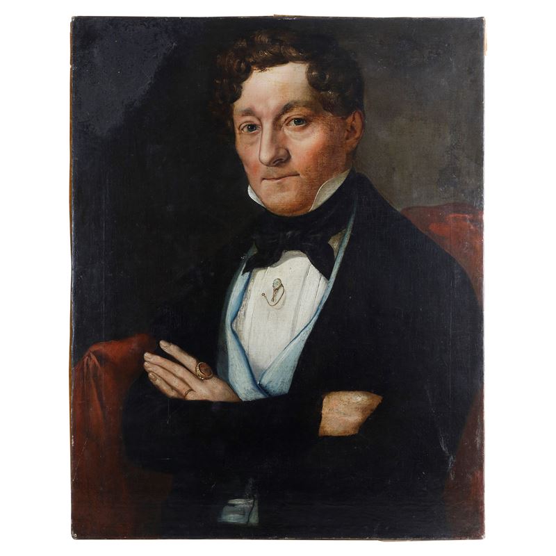 Pittore Francese, Ritratto di Gentil Uomo