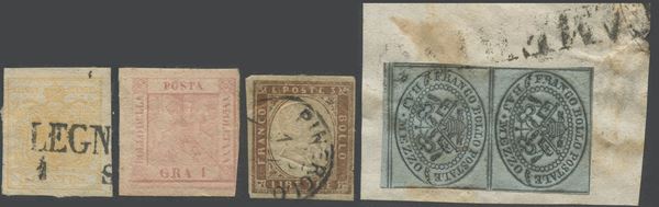 Antichi Stati Italiani  - Auction Post and Postal History - Bertolami Fine Art - Casa d'Aste