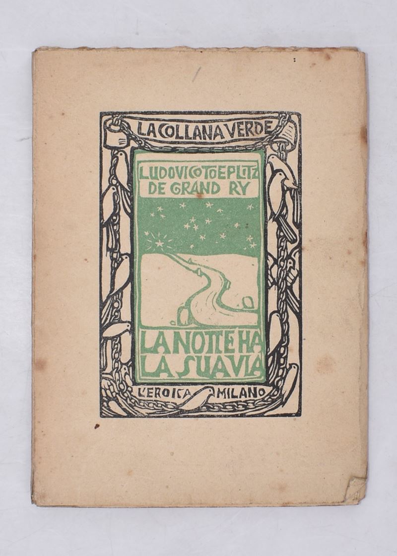 Toeplitz De Gran Ry, Ludovico. la Notte Ha la Sua Via. 1921.