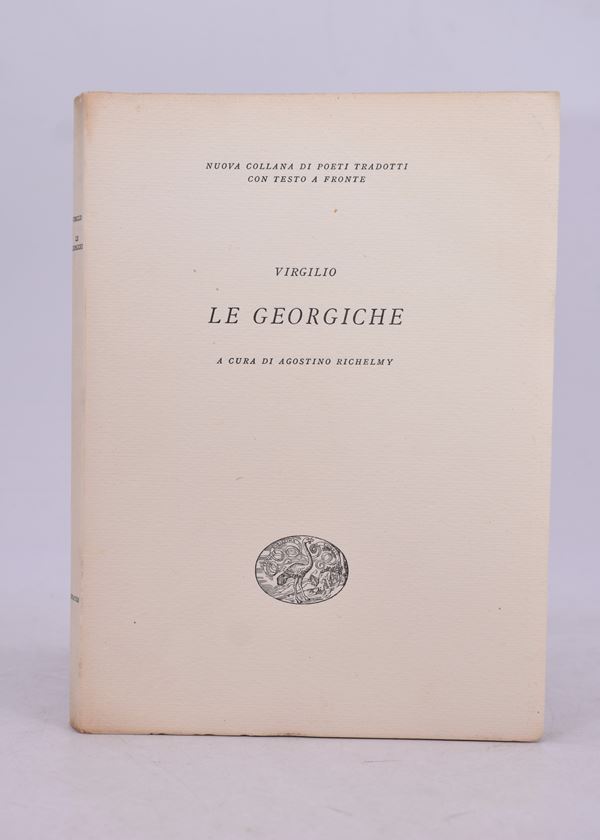 VIRGILIO. LE GEORGICHE. 1955.  - Auction Ancient and rare books, italian first editions of 20th century - Bertolami Fine Art - Casa d'Aste