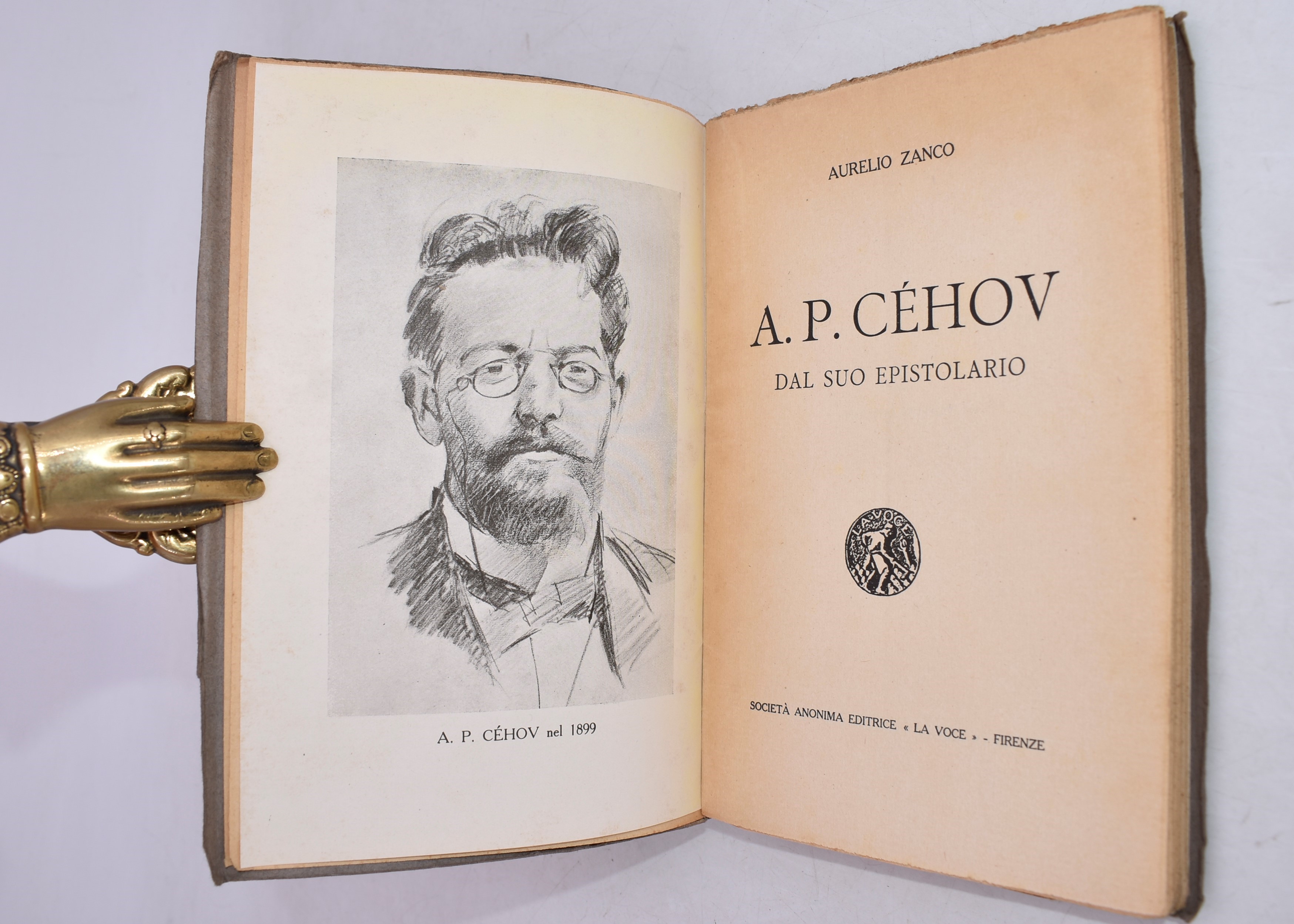 Zanco, Aurelio. A. P. Cehov dal Suo Epistolario. 1925.