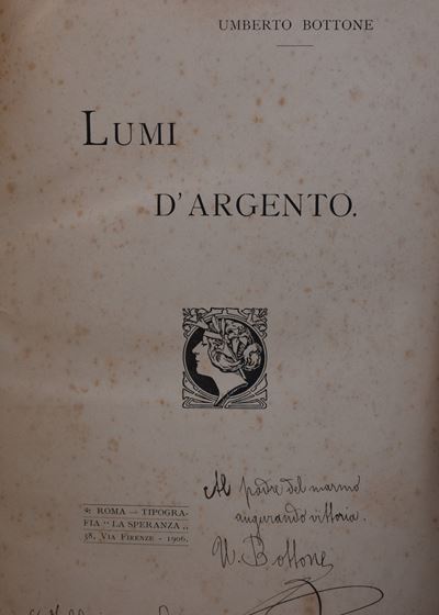 Bottone, Umberto. Lumi D'argento. 1906.