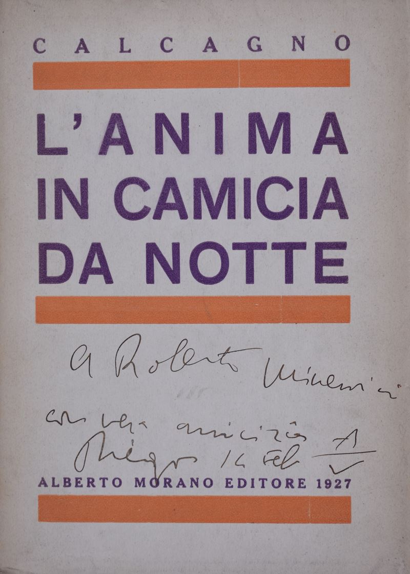 Calcagno, Diego. L’anima in Camicia da Notte. 1927.