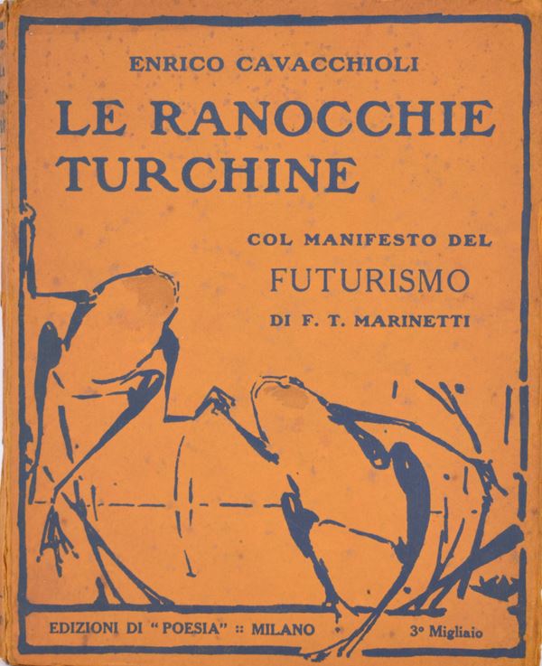 CAVACCHIOLI, Enrico. LE RANOCCHIE TURCHINE. 1909.