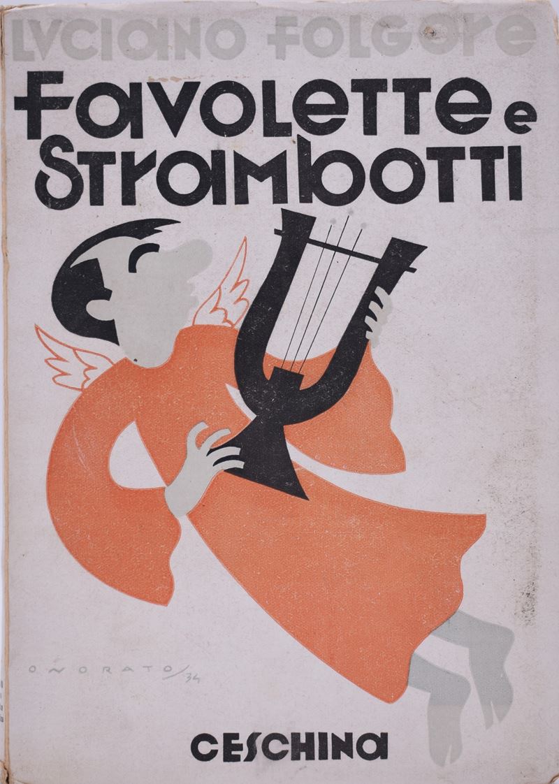Folgore, Luciano (vecchi, Omero). Favolette e Strambotti. 1934.