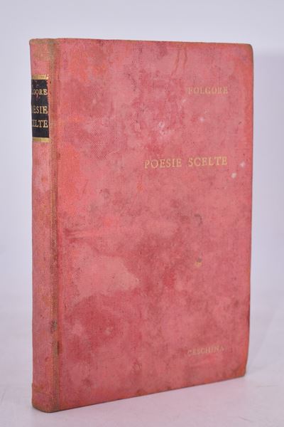 Folgore, Luciano (vecchi, Omero). Poesie Scelte. Parodie. Liriche. Favole. Epigrammi. 1940.