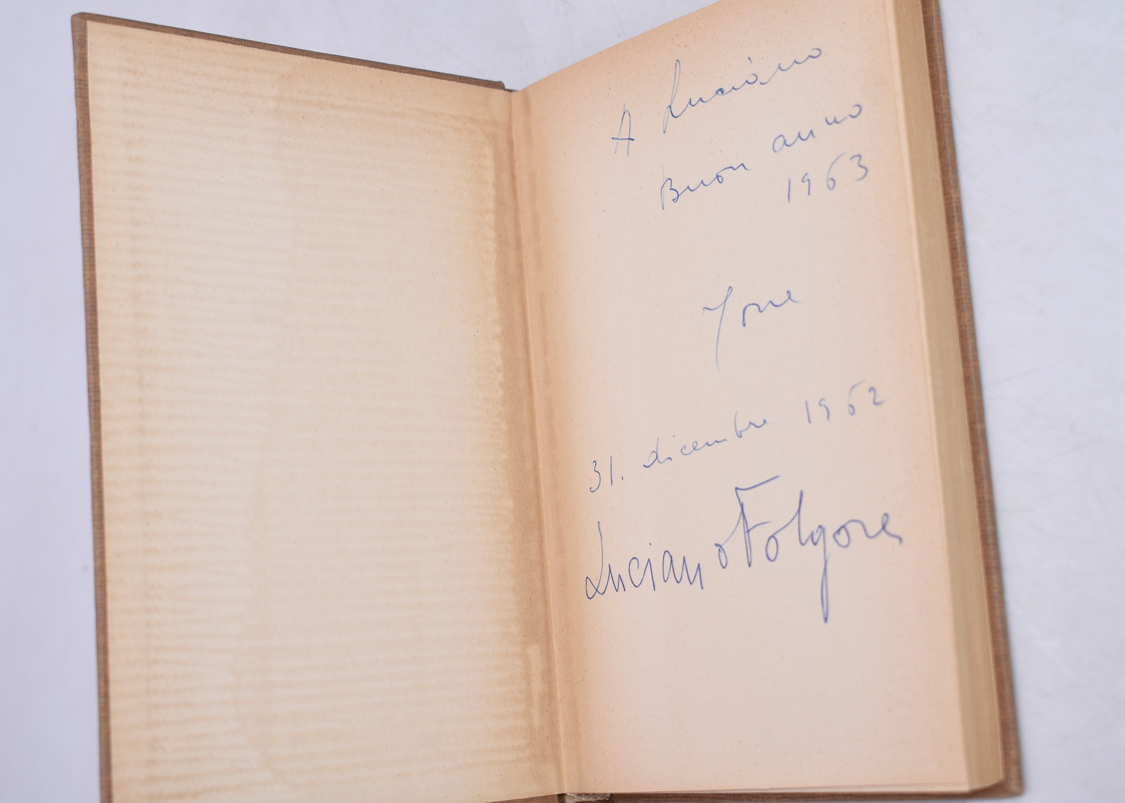 Folgore, Luciano (vecchi, Omero). il Libro delle Favole. 1956..