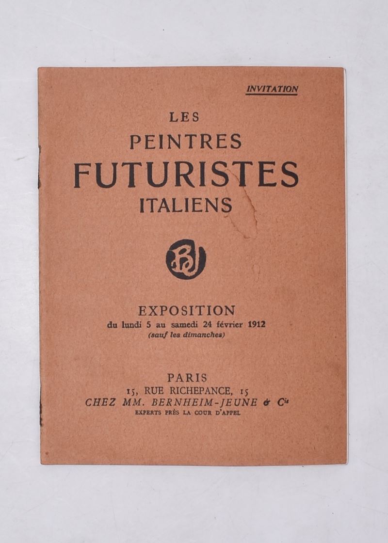 Les Peintres Futuristes Italiens. 1912.