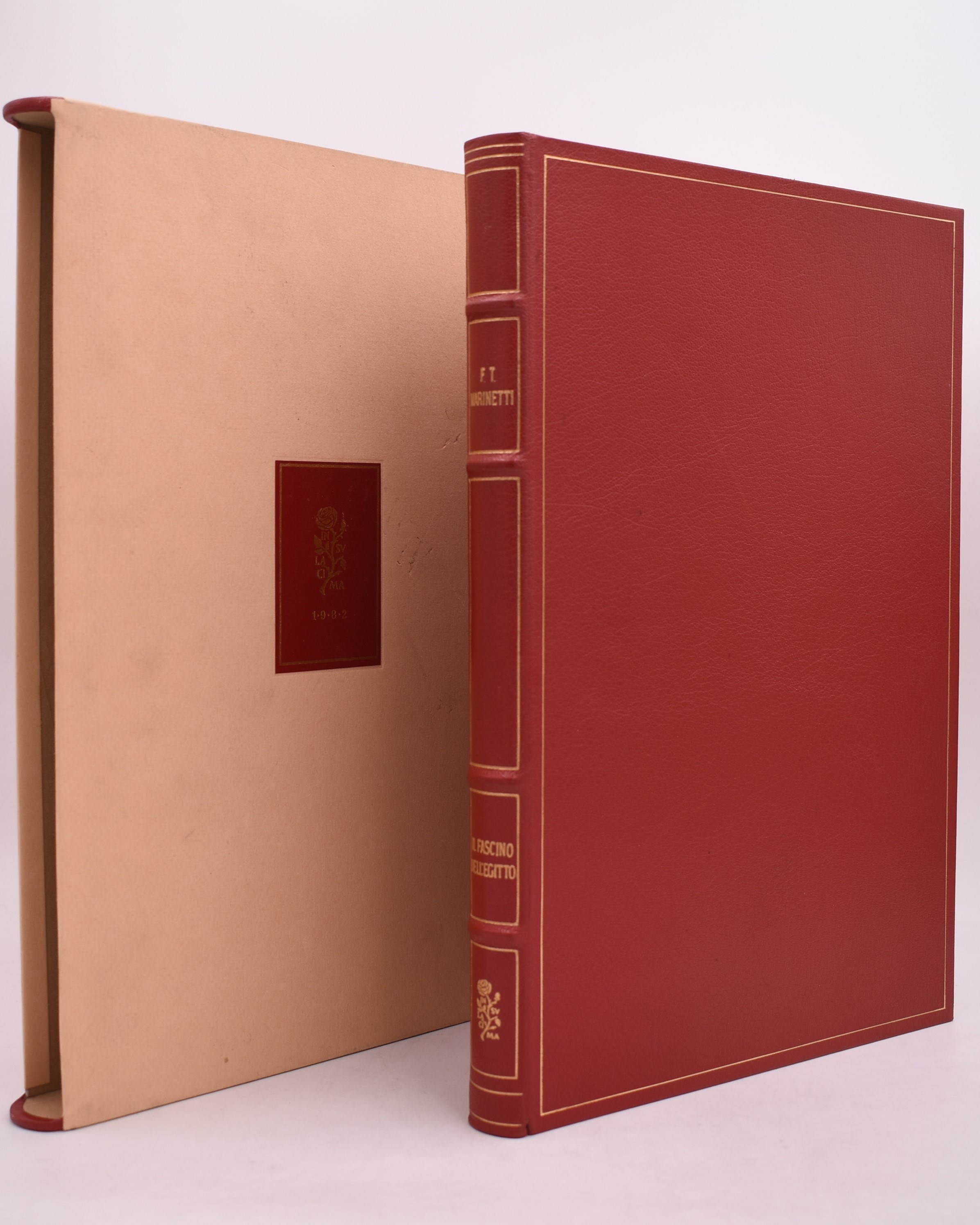 Marinetti, Filippo Tommaso. il Fascino Dell'egitto. 1933.