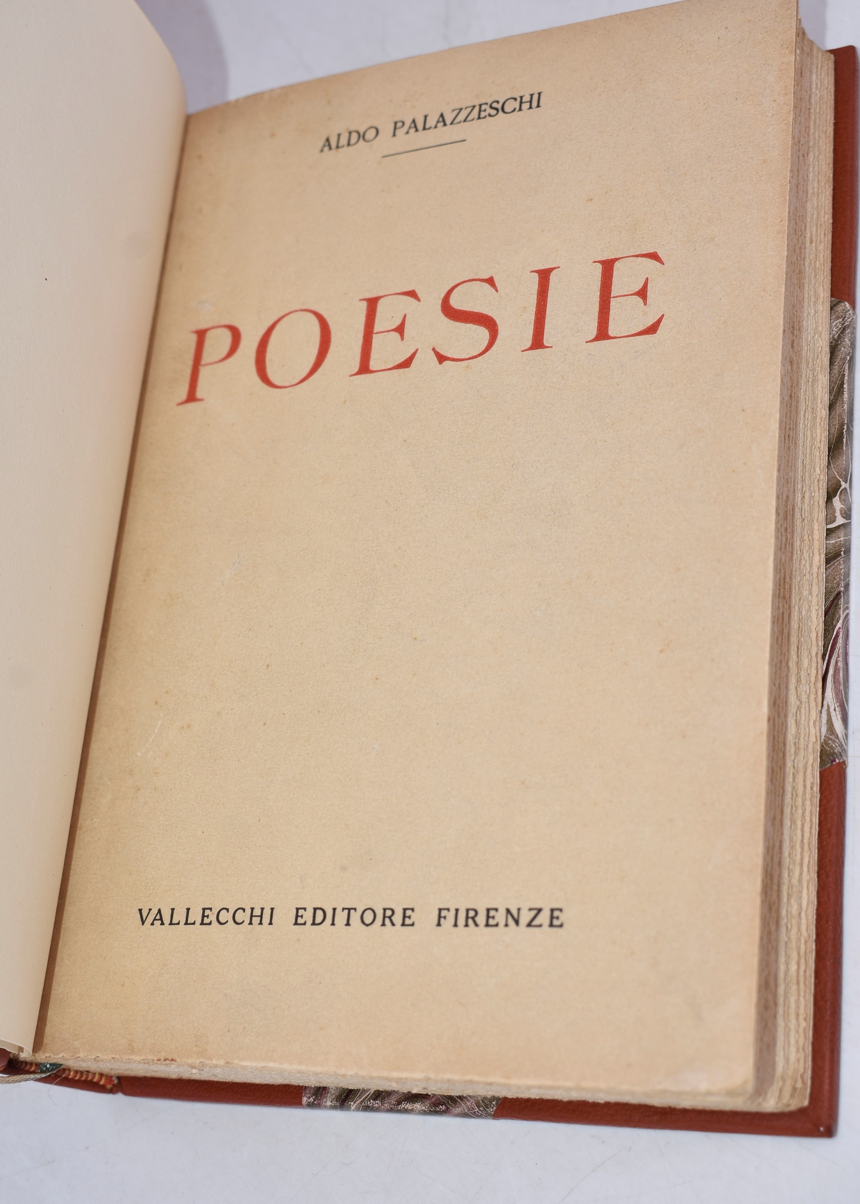 Palazzeschi, Aldo. Poesie (1904-1909). 1925.