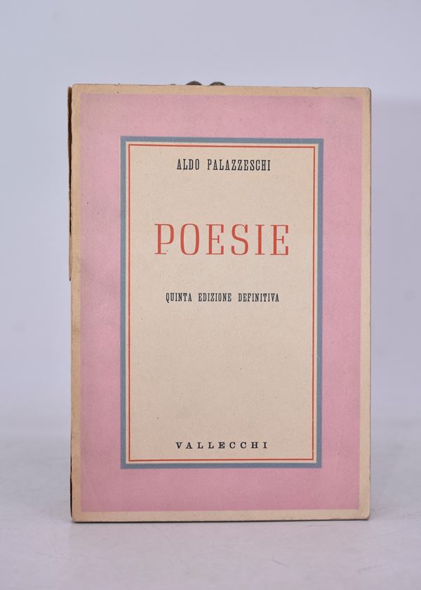 PALAZZESCHI, Aldo. POESIE (1904-1909). 1925.  - Auction Ancient and rare books, italian first editions of 20th century - Bertolami Fine Art - Casa d'Aste