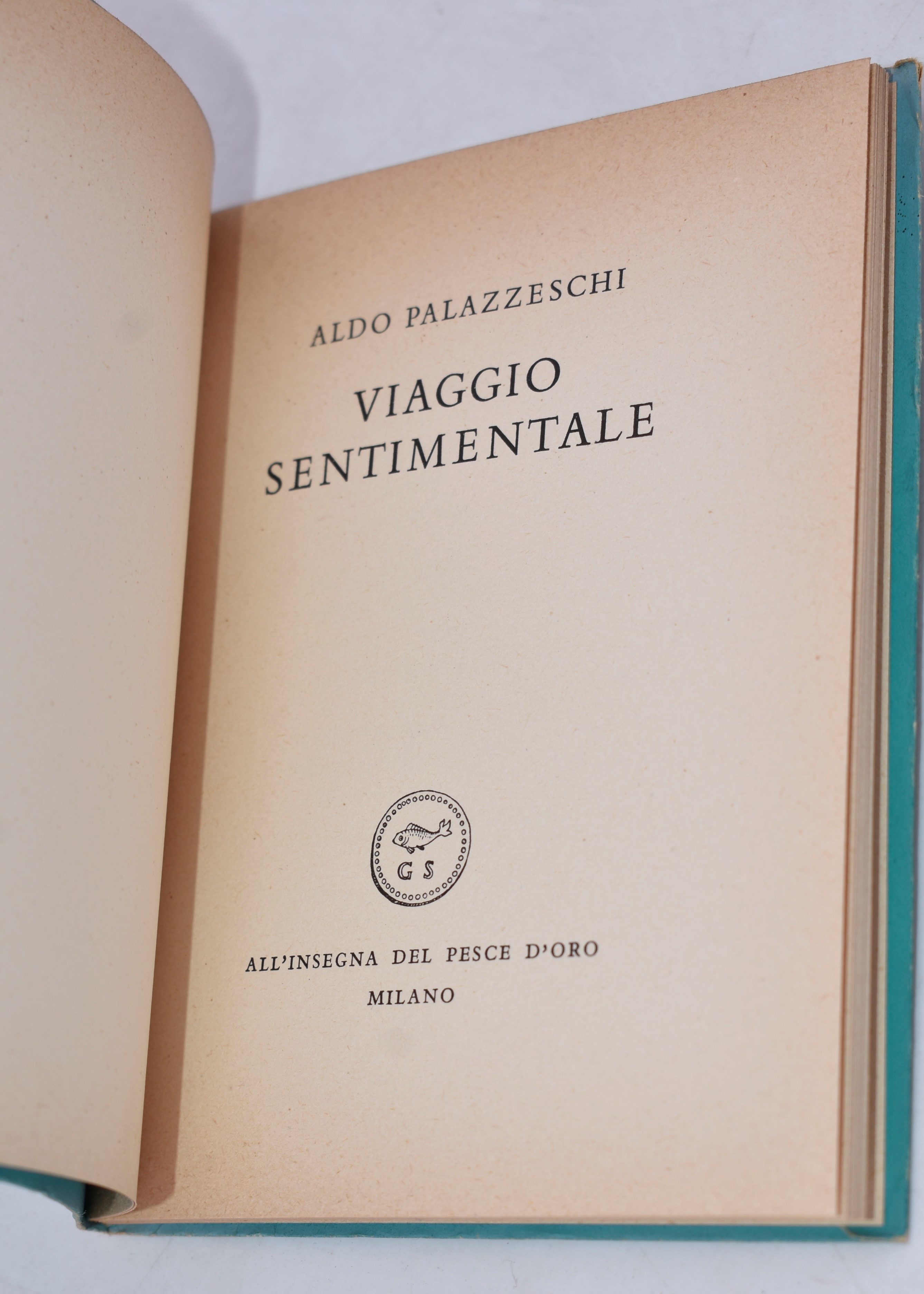 Palazzeschi, Aldo. Viaggio Sentimentale. 1955.