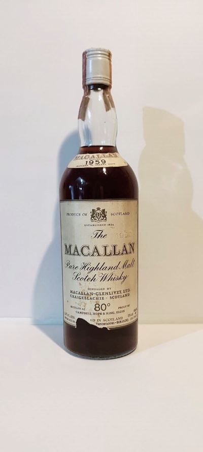 Macallan Pure Highland Malt Scotch Whisky Selection 1959