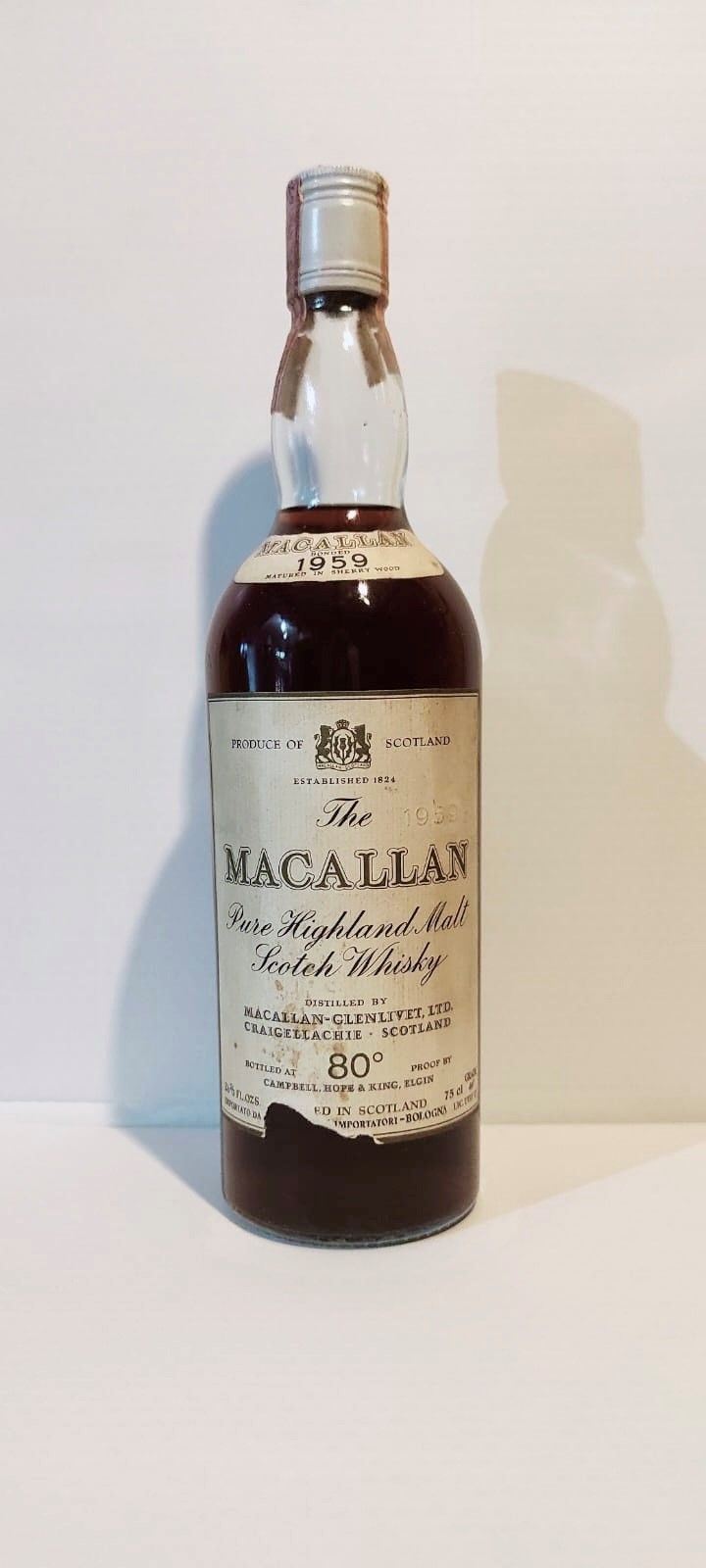 Macallan Pure Highland Malt Scotch Whisky Selection 1959