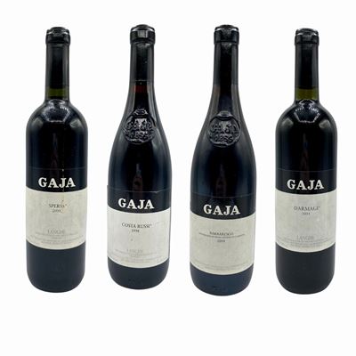 Gaja, Sperss - Gaja, Russi - Gaja, Barbaresco - Gaja, Darmagi