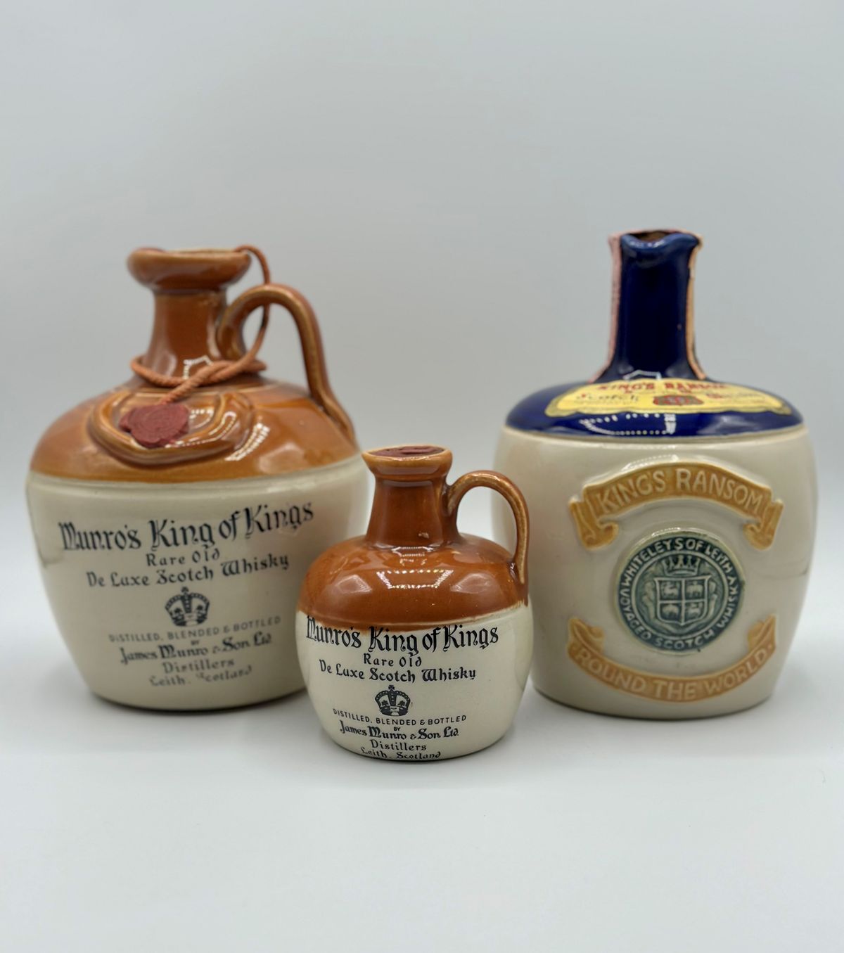 Lotto di Whisky in Ceramica