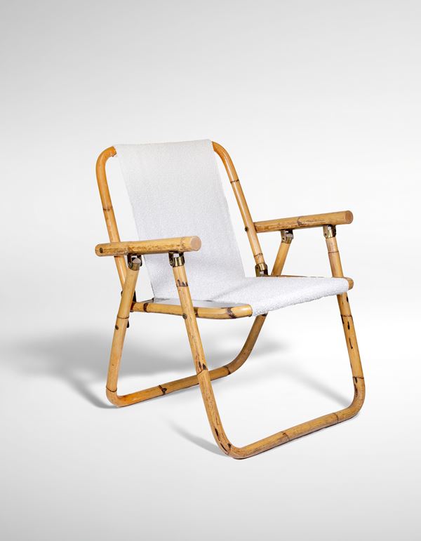 Folding Bambu Chair