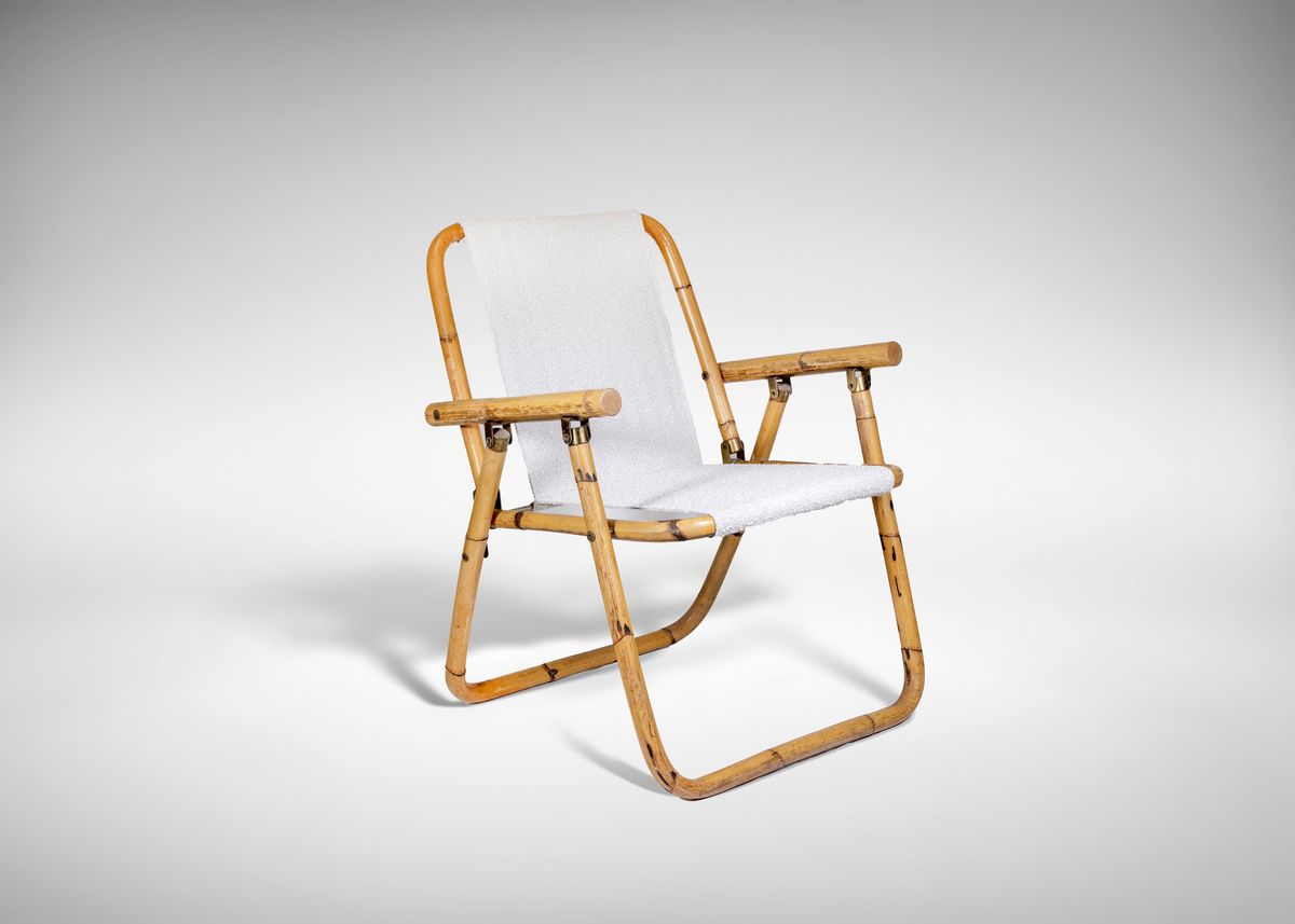 Sedia Pieghevole in Bambu