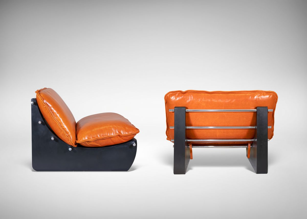 Giuseppe Munari - Coppia di Poltrone Vintage