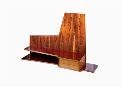 Consolle Vintage in Legno Sospesa