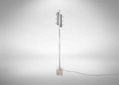 Lampada da Terra Vintage Cromata di Targetti