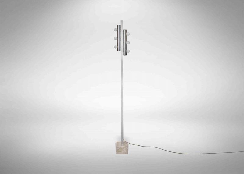 Lampada da Terra Vintage Cromata di Targetti