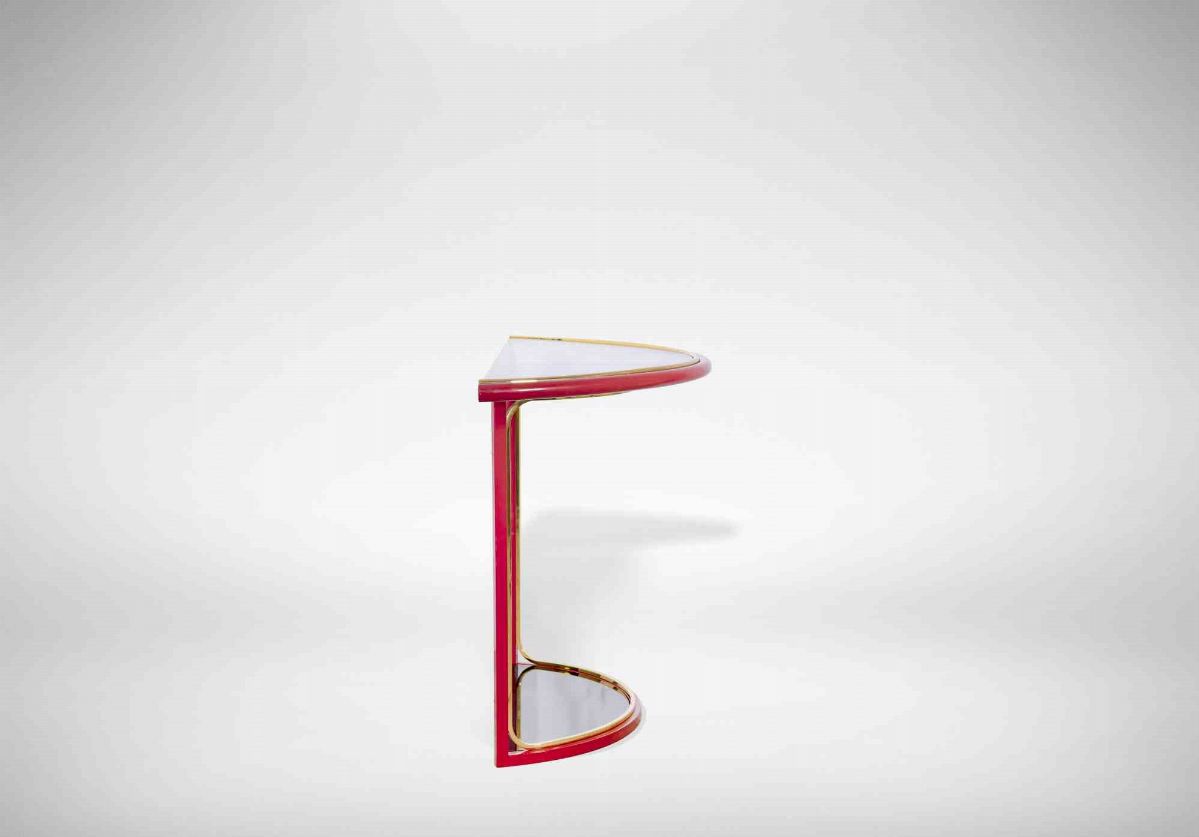 Tommaso Barbi - Consolle Vintage con Specchio a Parete