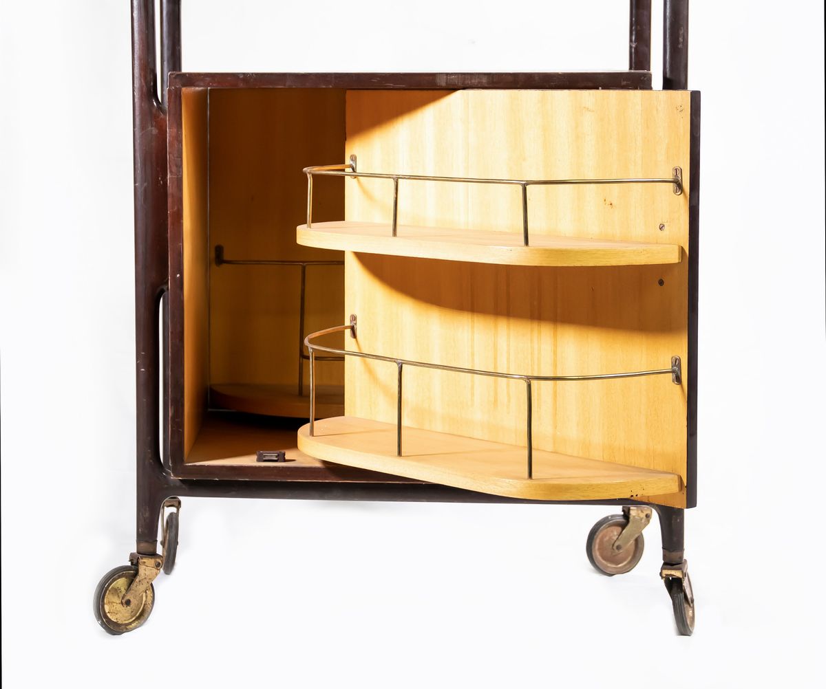 Ico Parisi (attribuito) Palermo, 1916 - Como, 1996 - Carrello da Bar Vintage