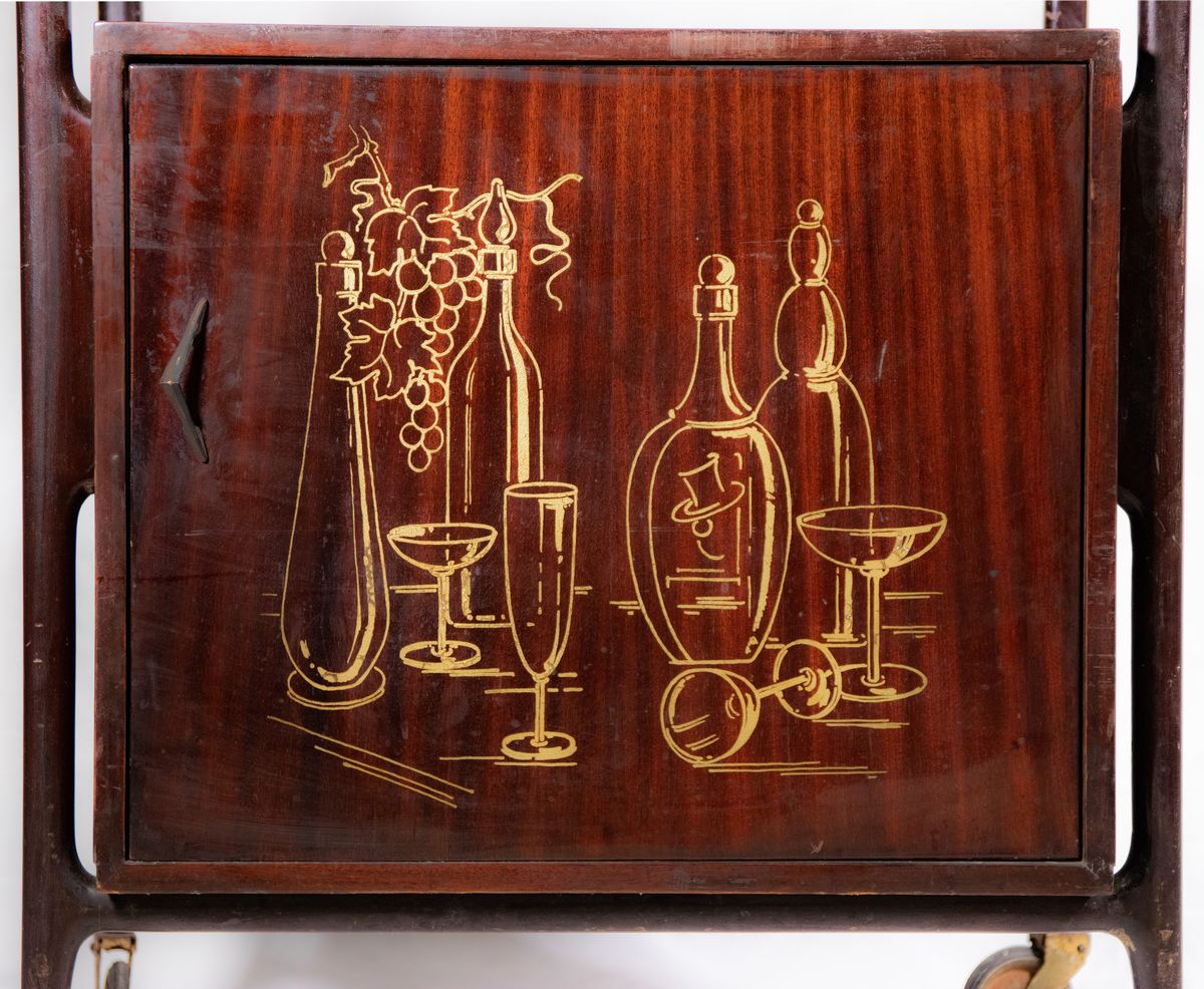 Ico Parisi (attribuito) Palermo, 1916 - Como, 1996 - Carrello da Bar Vintage