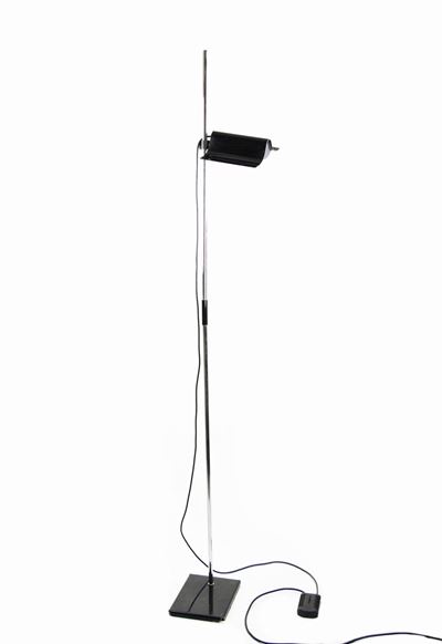 Lampada da Terra Cromata